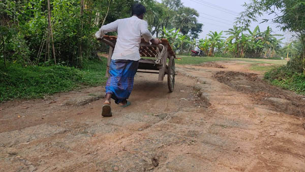 ১২ বছর যাবত দোয়ারার যে রাস্তায় নেই সংস্কার : পাকাকরণ দাবি