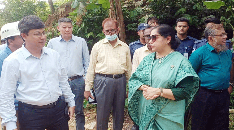ছাতক সিমেন্ট কারখানা পরিদর্শনে শিল্প মন্ত্রনালয়ের সচিব 