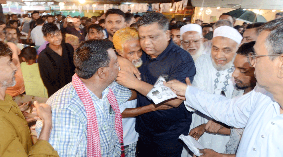 নির্বাচিত হলে প্রথম কাজই হবে জলাবদ্ধতা নিরসন : আনোয়ারুজ্জামান চৌধুরী