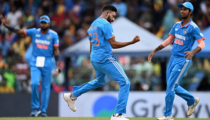 সিরাজের তোপে ৫০ রানেই অলআউট শ্রীলঙ্কা