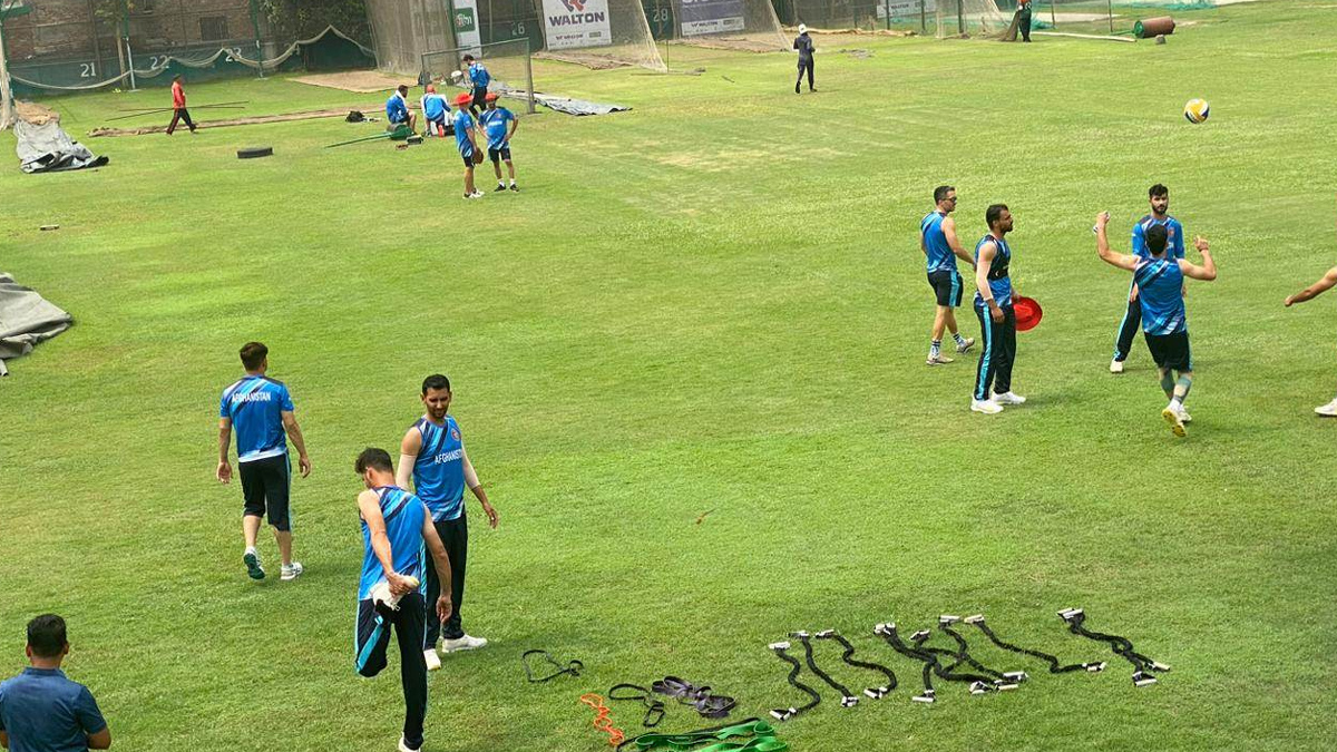 অনুশীলন শুরু করেছে আফগানিস্তান