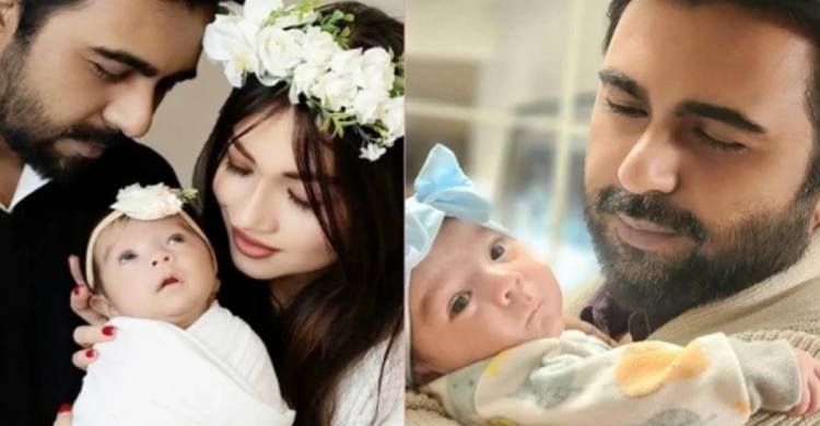 মেয়েকে প্র কা শ্যে আনলেন অপূর্ব