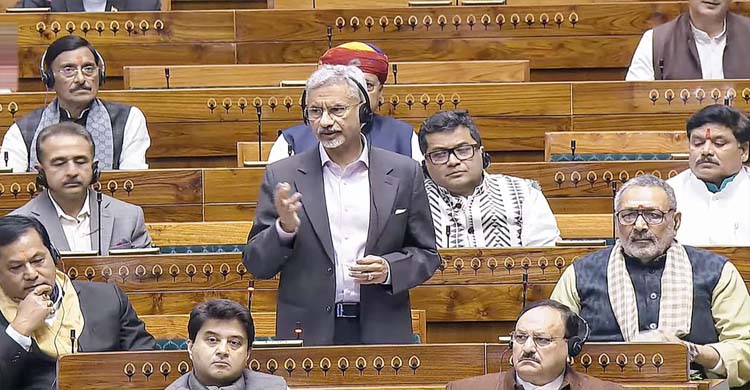বাংলাদেশে সংখ্যালঘুদের ওপর হা ম লা ভারতের উ*দ্বেগের উৎস: জয়শঙ্কর