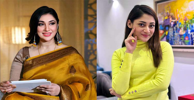&lsquo;ছোট বোন&rsquo; পূজার নাচে মুগ্ধ অপু বিশ্বাস