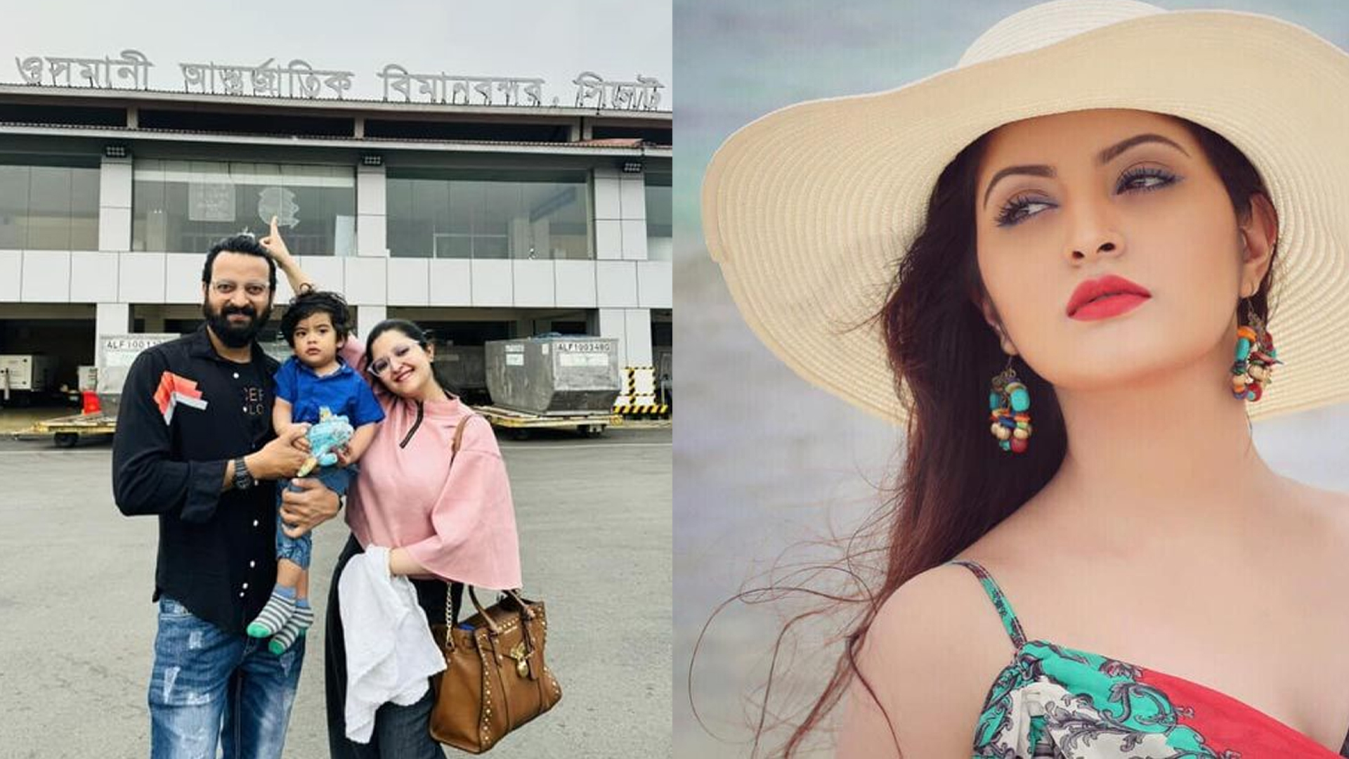 সিনেমার শুটিংয়ে সিলেটে পরীমণি