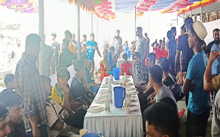 জগন্নাথপুরে জাহানে আলম বাদশার মৃত্যুতে দোয়া  মাহফিল