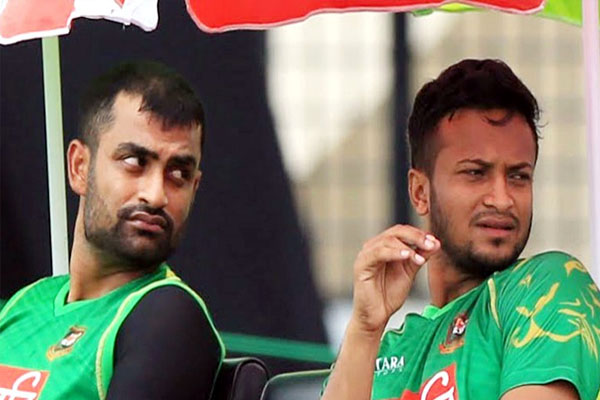 তামিমকে বিশ্বকাপে চান না সাকিব-হাথুরুসিংহে