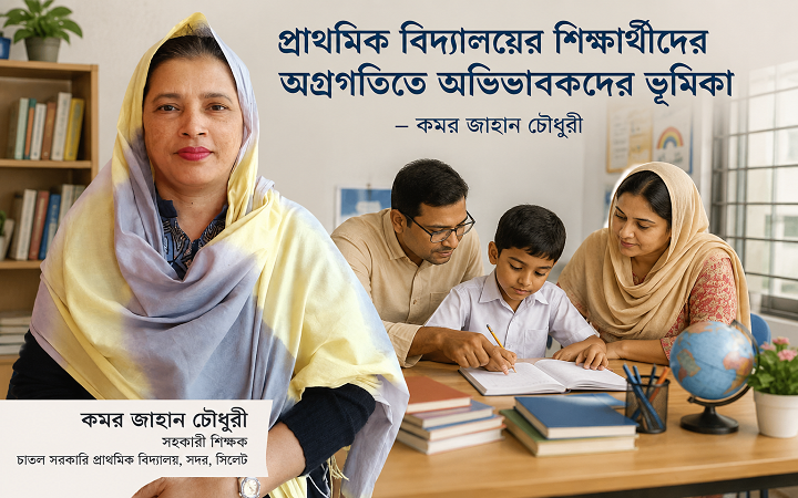 প্রাথমিক বিদ্যালয়ের শিক্ষার্থীদের অগ্রগতিতে অভিভাবকদের ভূমিকা