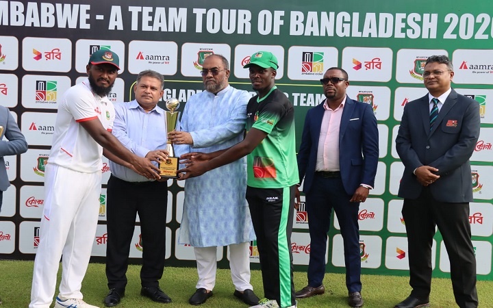 জিম্বাবুয়ে &lsquo;এ&rsquo; দলের সঙ্গে ড্র করল বাংলাদেশ ইমার্জিং দল