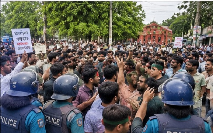 হবিগঞ্জে সমাবেশ করতে না পেরে ১১১ জনকে আ*সামি করে এনসিপি&rsquo;র মা*মলা