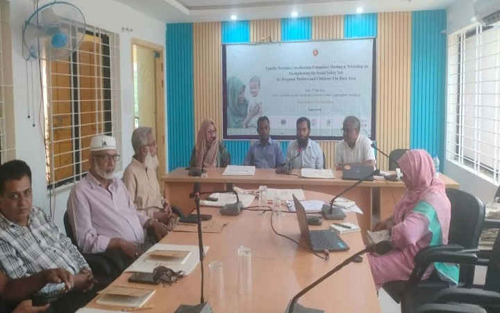 জগন্নাথপুরে মা ও শিশুর সামাজিক সু*রক্ষা বিষয়ে কর্মশালা