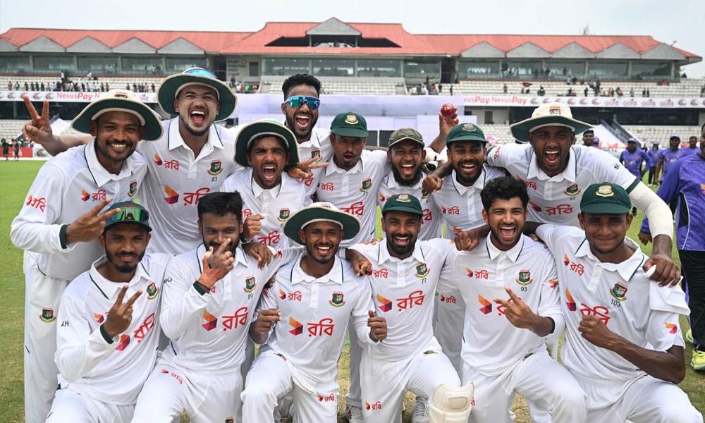 সিলেটে পাকিস্তানকে ধবলধোলাই করে ইতিহাস গড়ল বাংলাদেশ