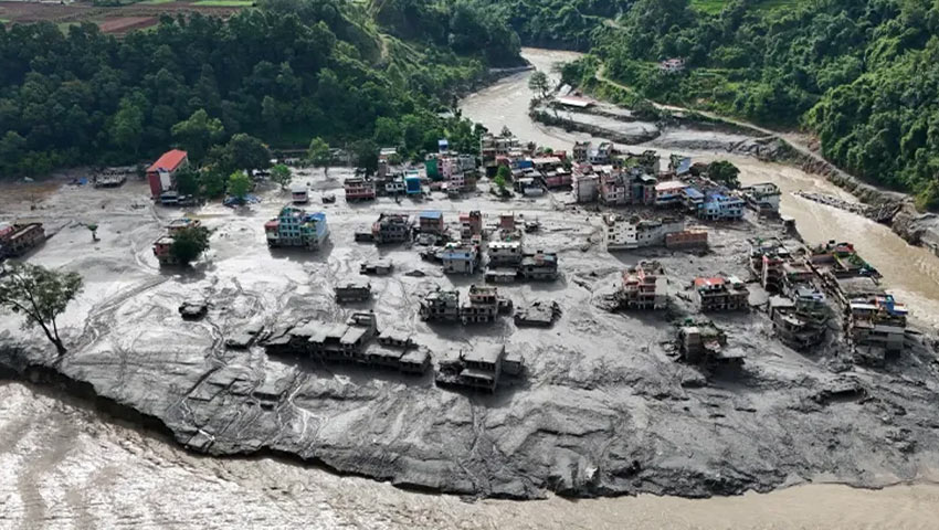 নেপালে ব'ন্যায় নি'হ'তের সংখ্যা বেড়ে ১১২৭
