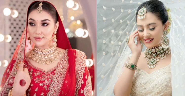বধূর সাজে শাকিবের দুই নায়িকা, ফে স বু কে সৌন্দর্যের দ্বৈরথ