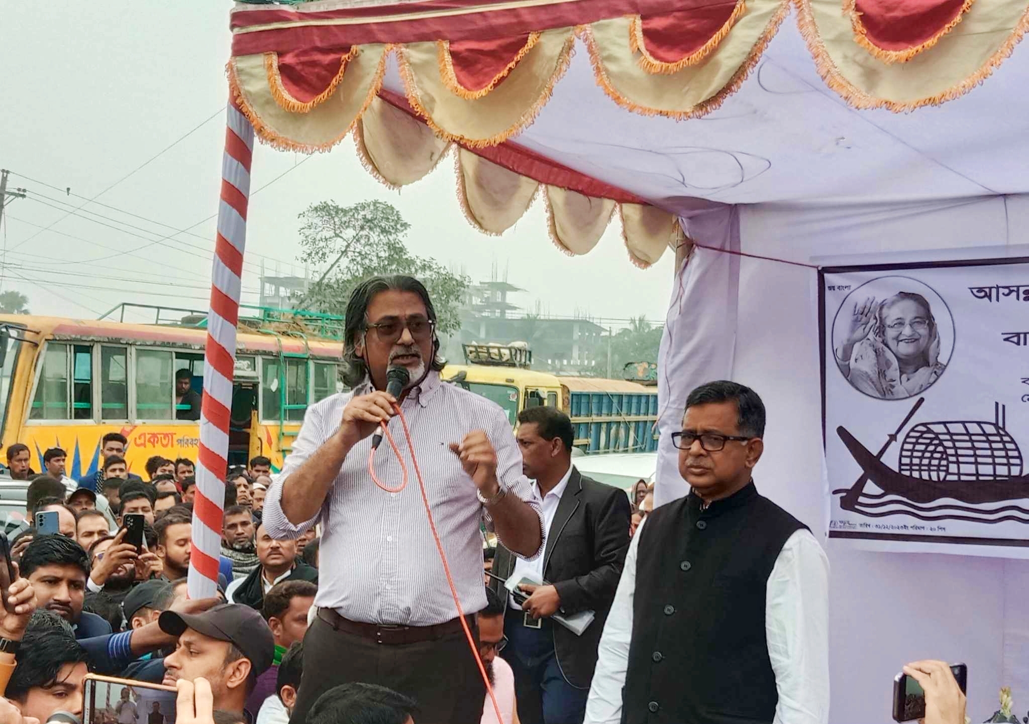নির্বাচনে যে কোন ধরনের সংঘাত ও হট্টগোল পরিহার করতে হবে: মাধবপুরে শেখ পরশ