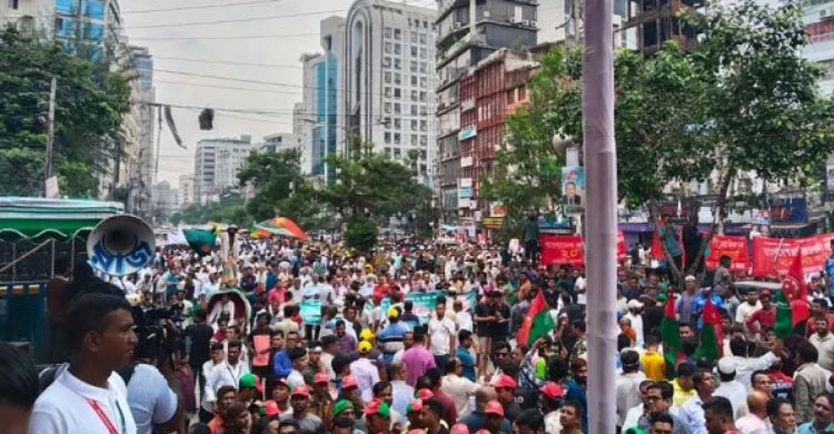 মাসব্যাপী কর্মসূচির অংশ, বি এ ন পি র  বিজয় র&zwnj;্যালি
