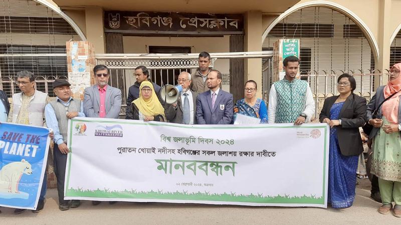 খোয়াই নদীর উদ্ধার হওয়া অংশ পুনরায় দখল
