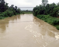কমলগঞ্জে ধলাই নদীর পানি বৃদ্ধি, বন্যার আশঙ্কা