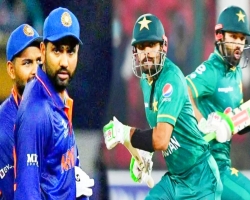 আজ মাঠে নামবে চিরশত্রু ভারত-পাকিস্তান 