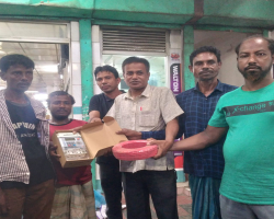 ৫২ বছর পর ছাতকে বিদ্যুতের আলো পেলো ৫‌ প‌রিবার 