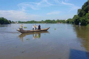 সুনামগঞ্জে কমেছে পানির স্তর, নেই বন্যার শ'ঙ্কা