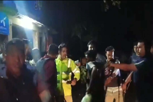 তাহিরপুরে পুলিশের ওপর হা'মলায় আ'হত ৪, আ'টক ৭