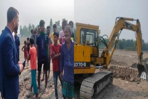 শায়েস্তাগঞ্জে কৃষি জমির মাটি কাটার দায়ে ৫০ হাজার টাকা জরিমানা
