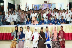 হবিগঞ্জে ৫২ জন তরুণ-তরুণী পেলেন ১২০ টাকায় পুলিশের চাকরি 