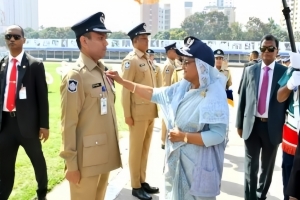 রাষ্ট্রপতি পুলিশ পদক পেলেন মাধবপুরের ওসি রকিবুল ইসলাম