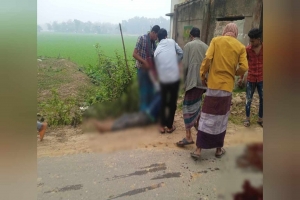 মাধবপুরে ট্রাক্টর থেকে ছিটকে পড়ে হেলপারের মৃত্যু   