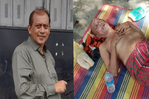 সমু চৌধুরীর গামছা পরা ছবি ভাই*রালের বিষয়ে যা জানা গেল