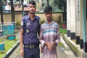 শাল্লায় কিশোরীকে ধ'র্ষণ ও ভিডিও ধারণ, যুবক গ্রে'প্তার