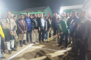 শায়েস্তাগঞ্জে মরহুম দেলোয়ার হোসেন (ঝন্টু) স্মৃতি নাইট ফ্রীজকাপ ক্রিকেট টুর্নামেন্টের উদ্বোধন অনুষ্ঠিত