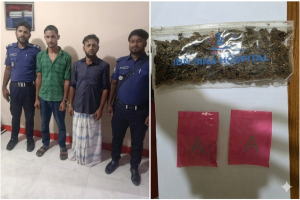 গোলাপগঞ্জে ই'য়াবা ও গাঁ'জাসহ আ'টক ২