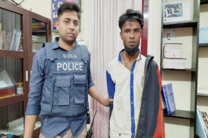 হবিগঞ্জে চুরি বন্ধে পুলিশের অভিযানে যুবক গ্রেপ্তার