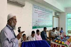 জগন্নাথপুরে প্রকাশ্য ঋণ বিতরণ অনুষ্ঠানে বাংলাদেশ ব্যাংকের অতিরিক্ত পরিচালক জাবেদ আহমদ