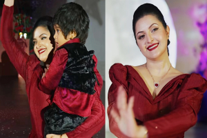 ছেলের জন্মদিনে পরীমণির জমকালো আয়োজন