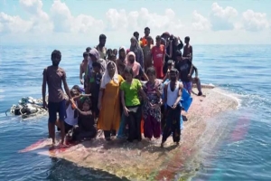 শ্রীলঙ্কায় ১০২ রোহিঙ্গা শরণার্থী উ দ্ধা র