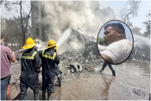 বিমান বি ধ্ব স্তে অলৌকিকভাবে বেঁ*চে গেলেন এক যুবক