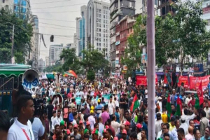 মাসব্যাপী কর্মসূচির অংশ, বি এ ন পি র  বিজয় র‌্যালি