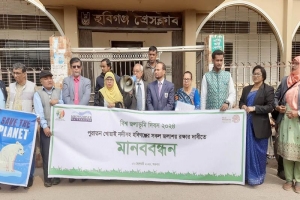 খোয়াই নদীর উদ্ধার হওয়া অংশ পুনরায় দখল